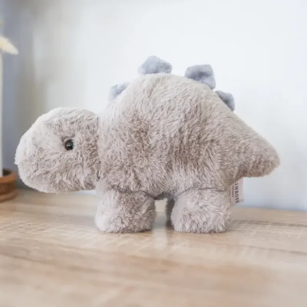 Peluche dinosaures gris