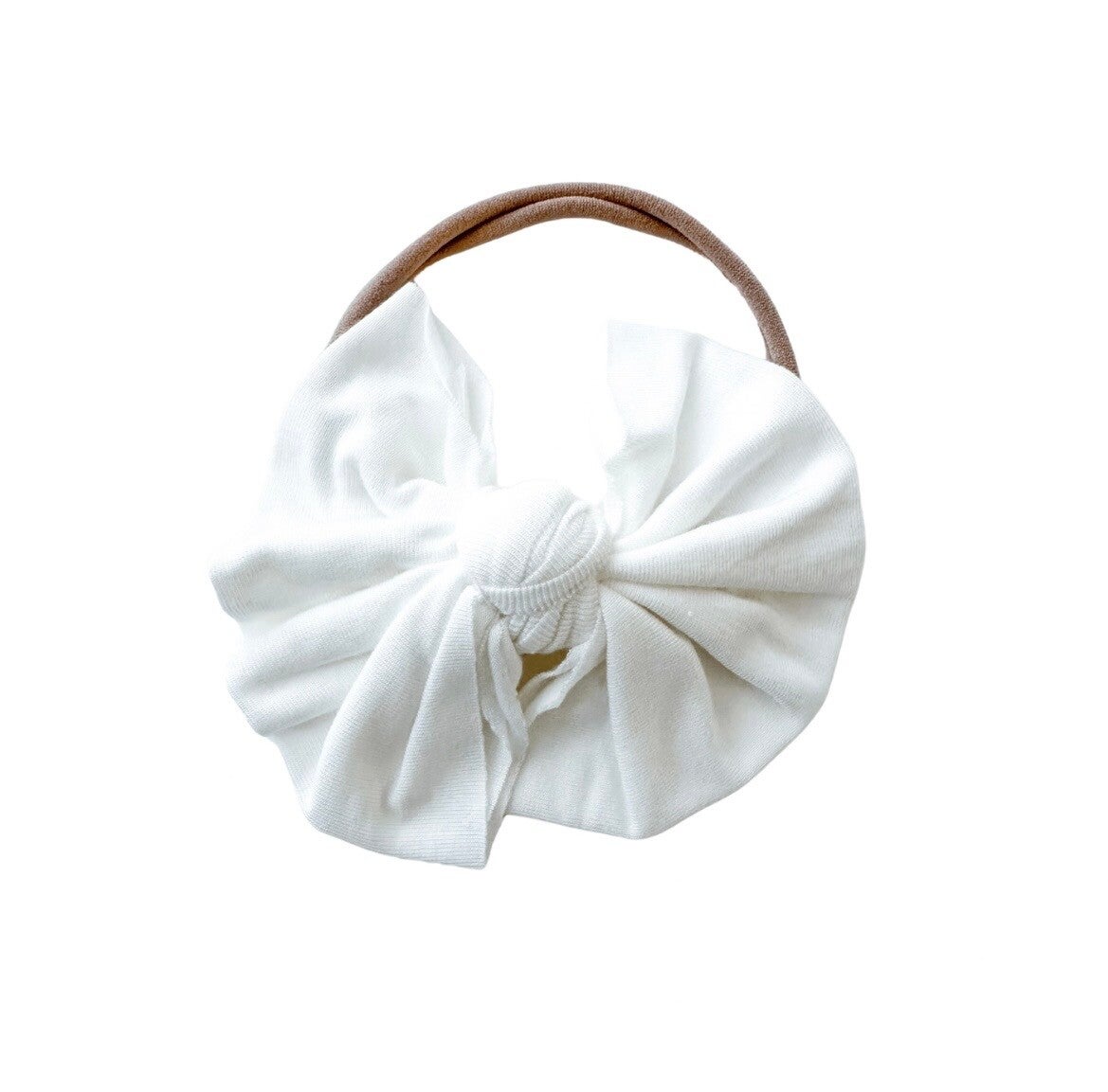 Bandeau nœud papillon - Blanc