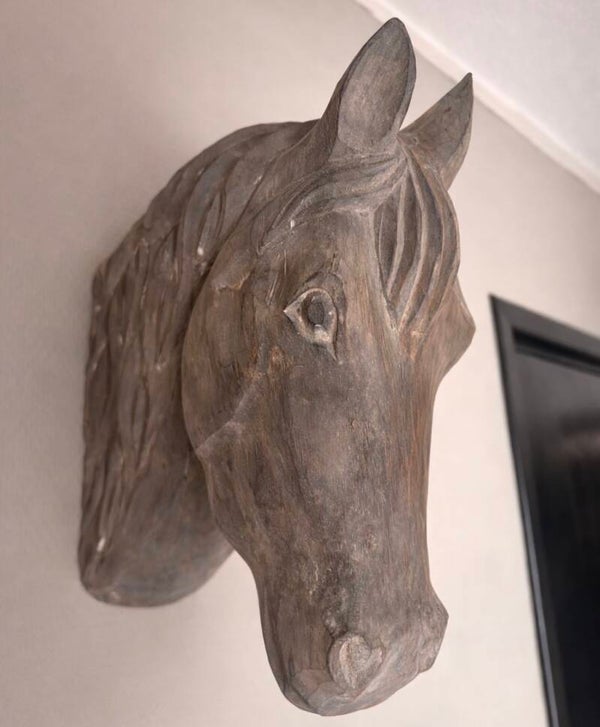 Houten paardenkop