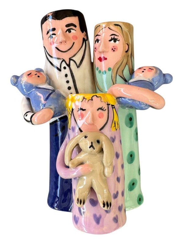 Voorbeeld duo vaasje familie