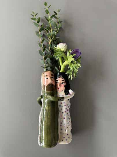 Gepersonaliseerde vaasjes duo