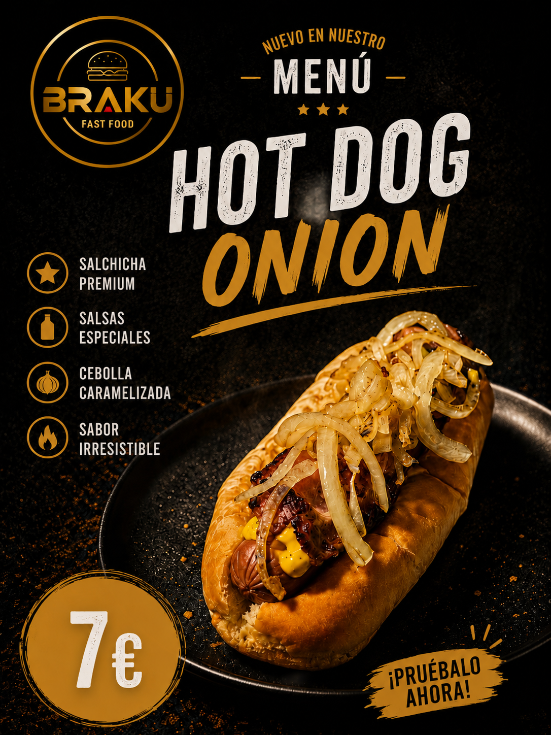 Hot dog onion