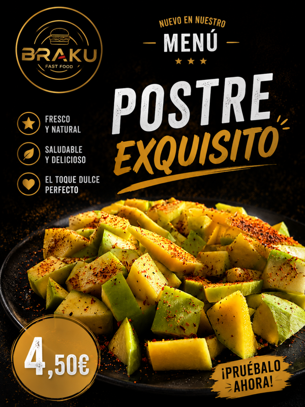 Postre exquisito