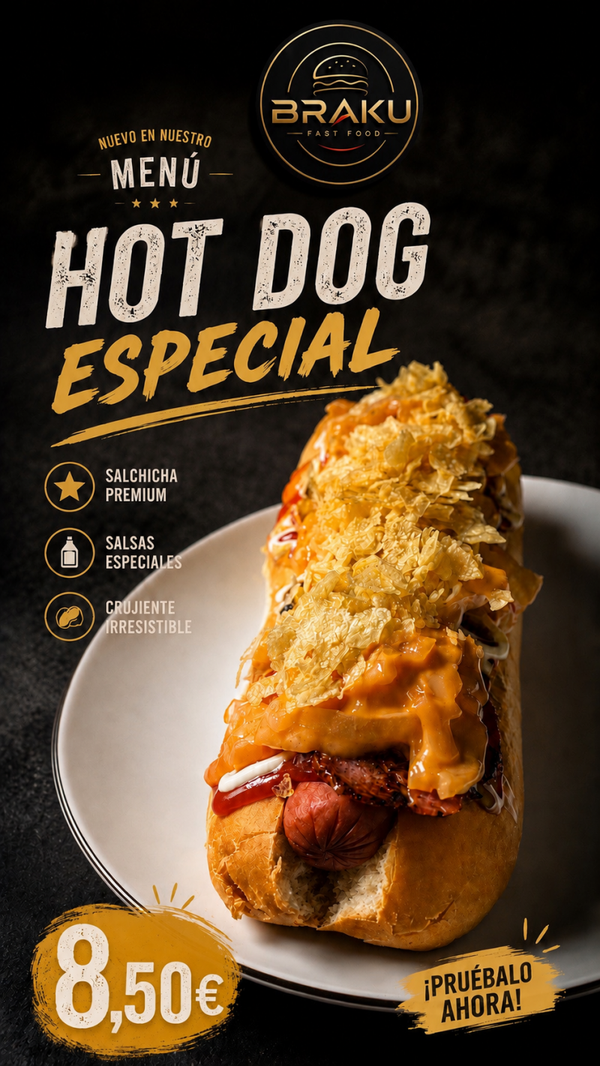 Hot dog especial