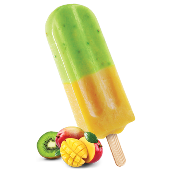 Kiwi / Mango ijs.