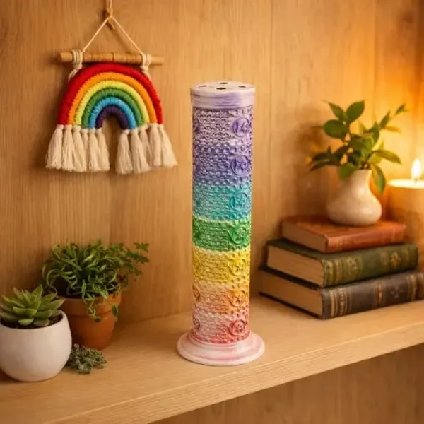 IJzeren Wierooktoren - 7 Chakra's.