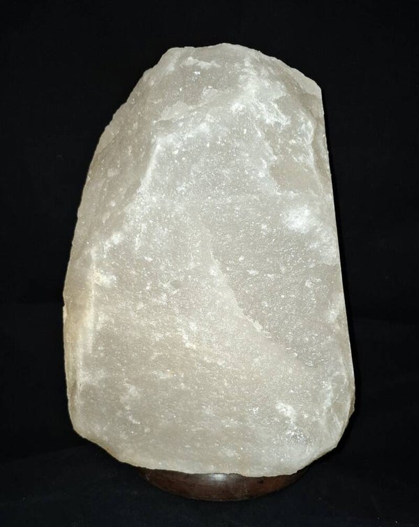 Witte zoutlamp. (14700 gr) - (nr:6)