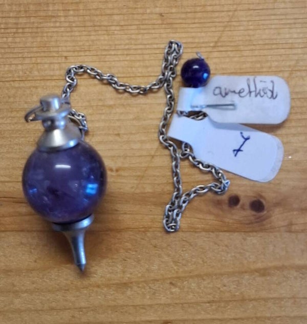 Pendel 7 - Amethist.