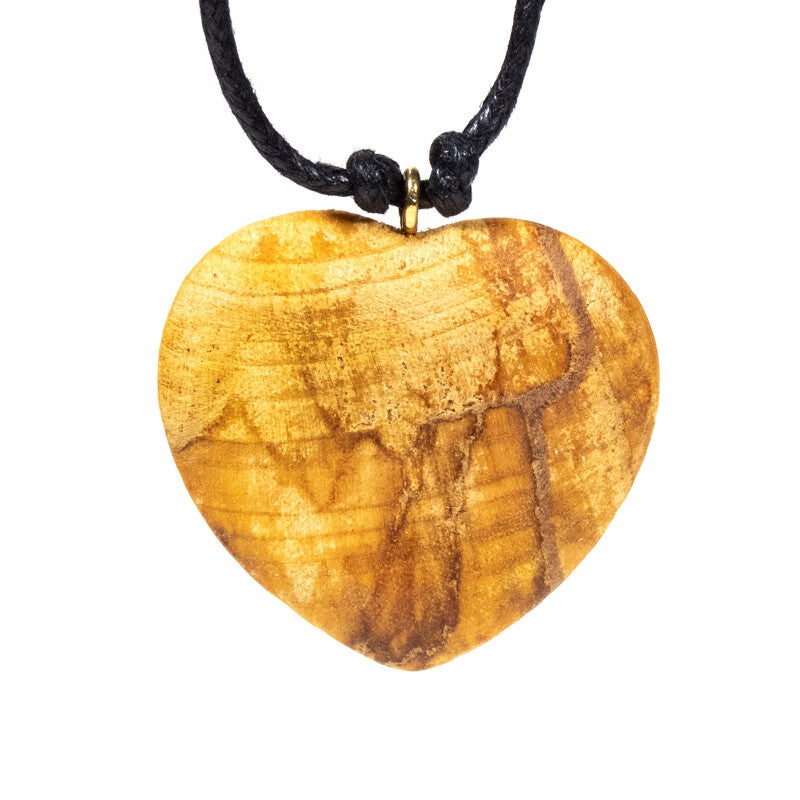 Wanchako Palo Santo ketting met hartje.