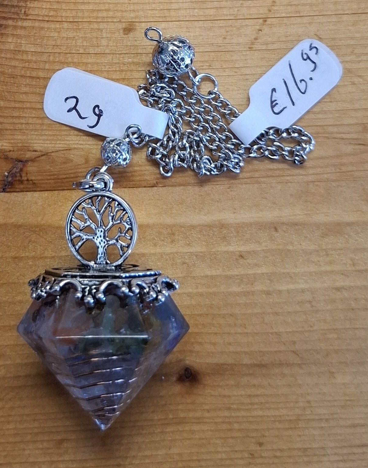 Pendel 29 - 7 Chakra’s en Tree of Life.