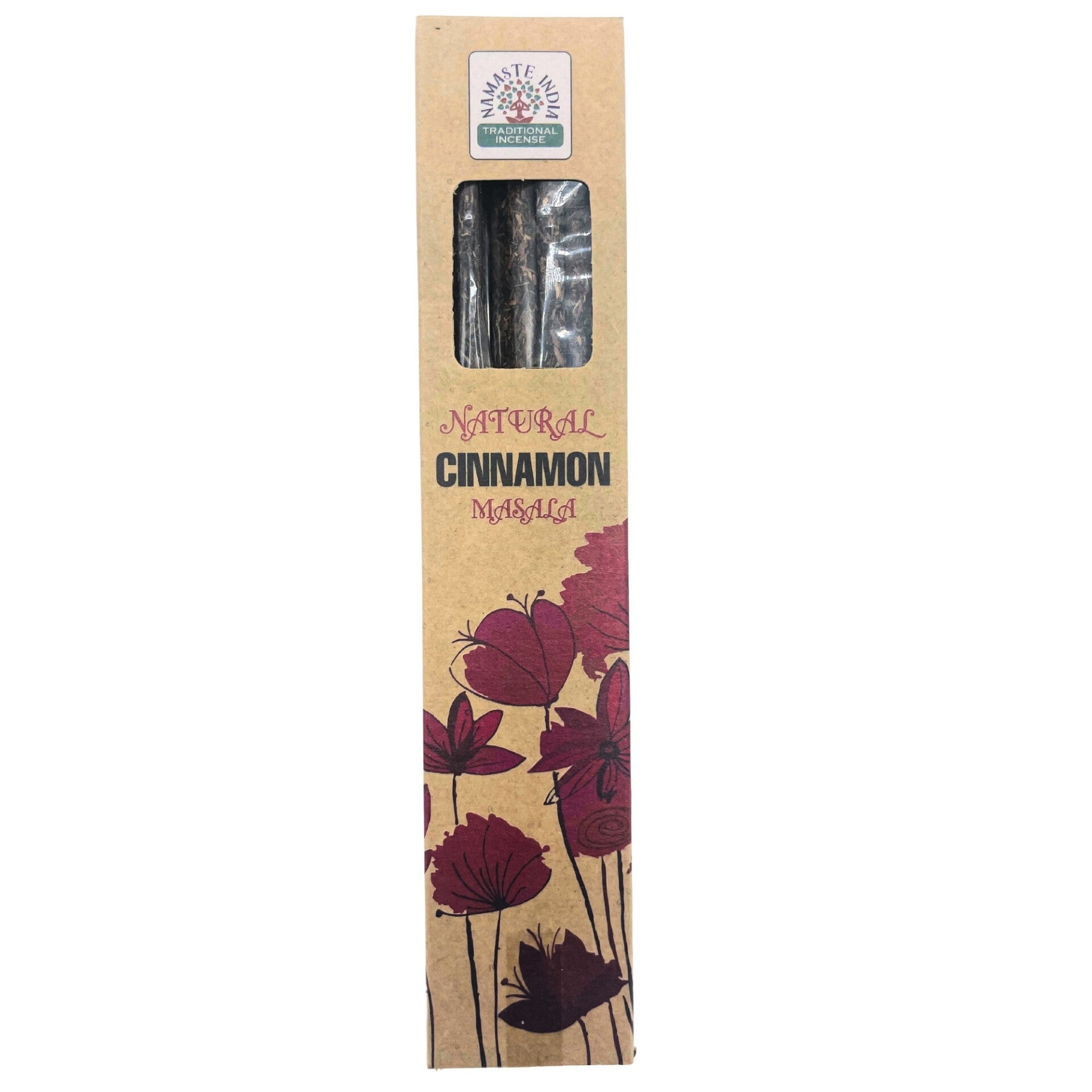 Natural Botanical Masala Incense - Cinnamon.