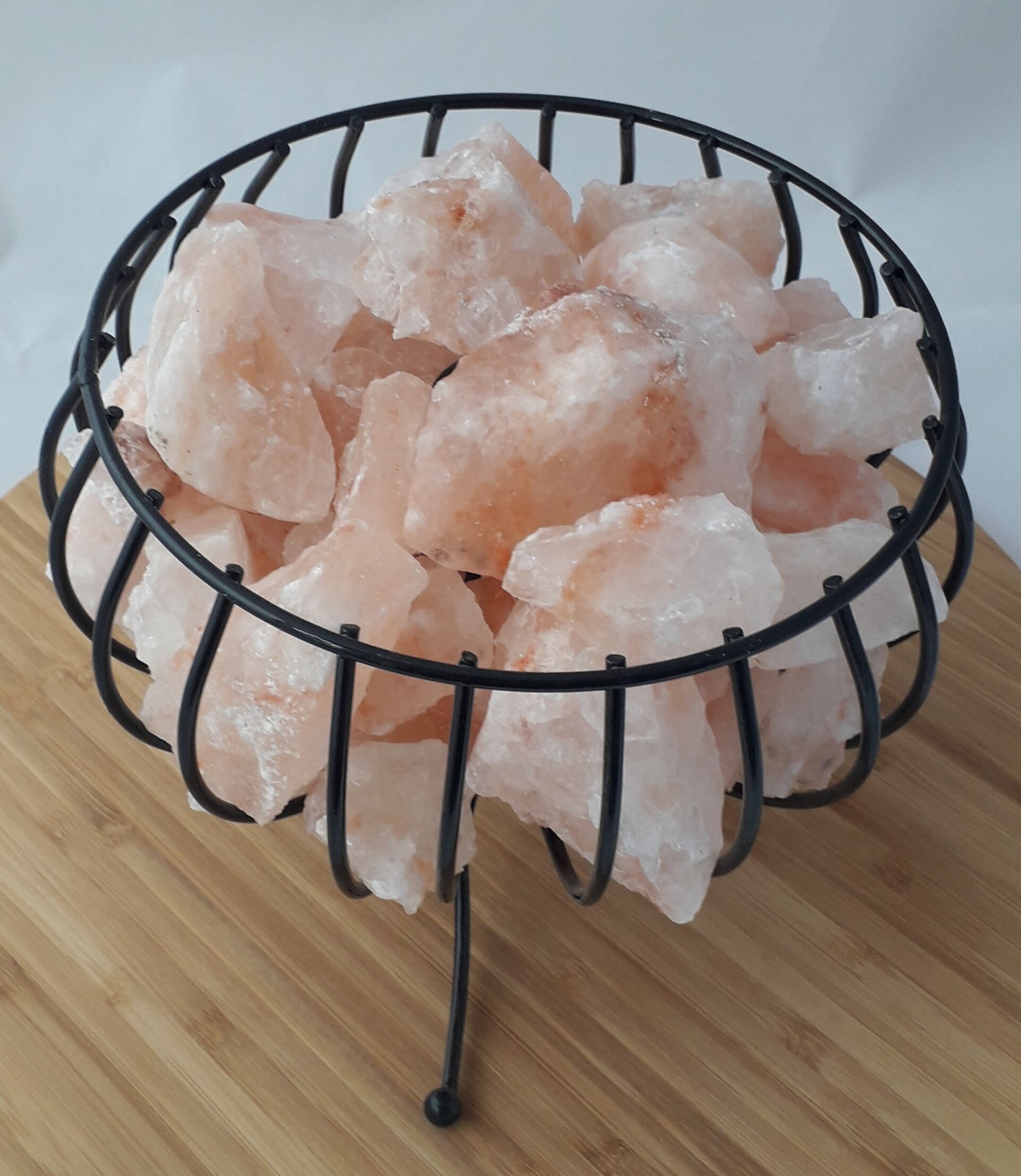 Zoutlamp korf klein (2900 gr) - nr 1.