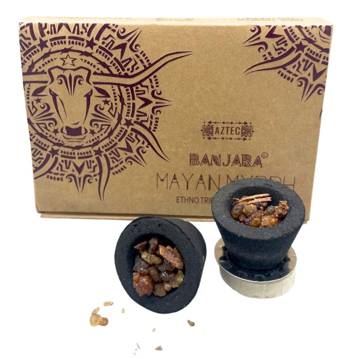 Banjara Resin Cups - Mayan Myrrh.