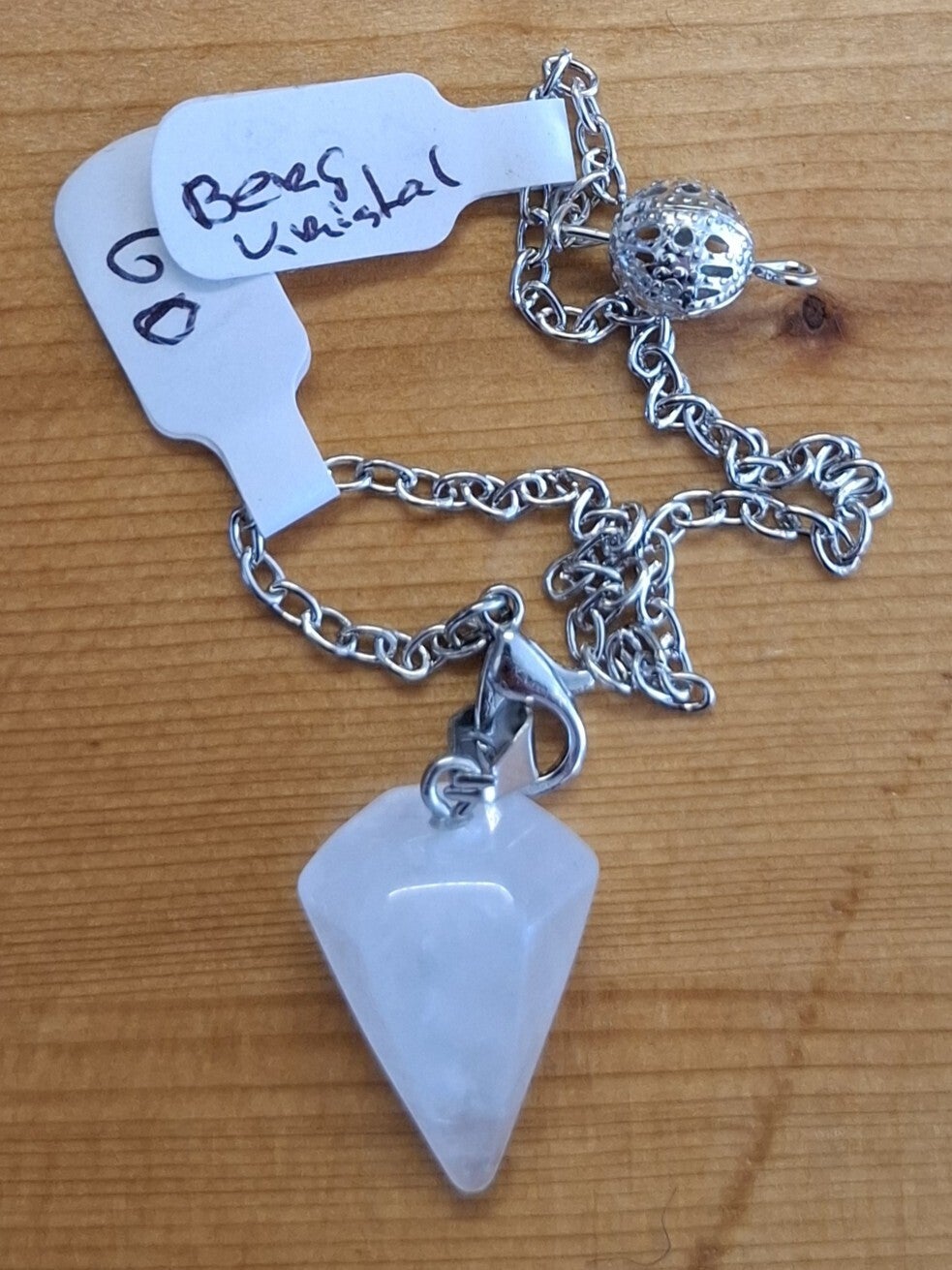 Pendel 60 - Bergkristal.