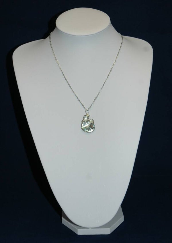 Abalone schelp edelsteen hanger. 2