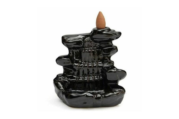 Backflow wierook brander - Waterval.