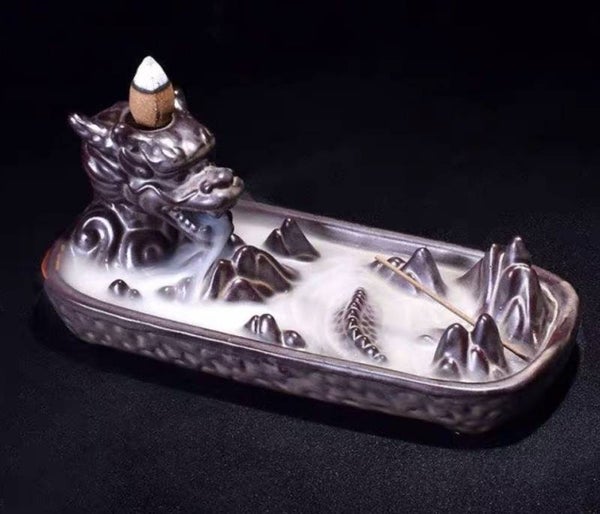 Backflow wierook brander - Draak.