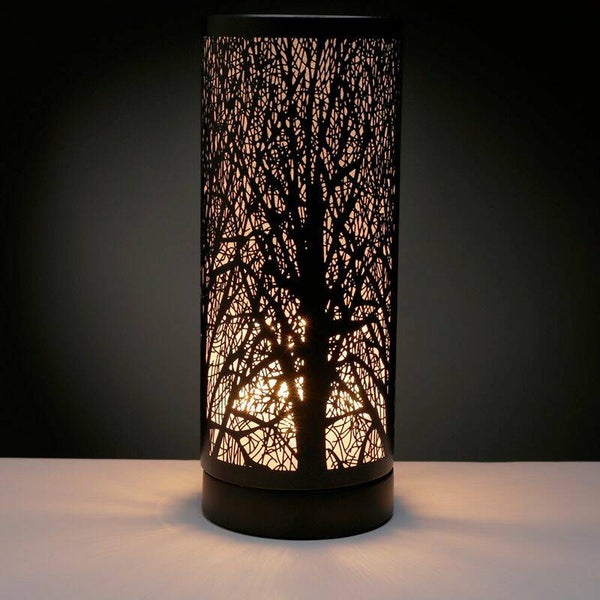 Elektrische Touch aromabrander - Boom Silhouet.