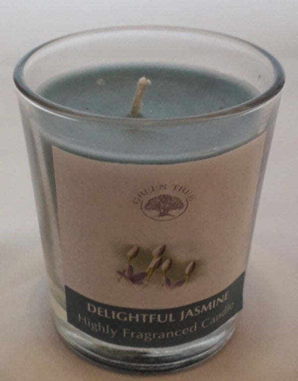 Green Tree geurkaarsje - Delightful Jasmine.