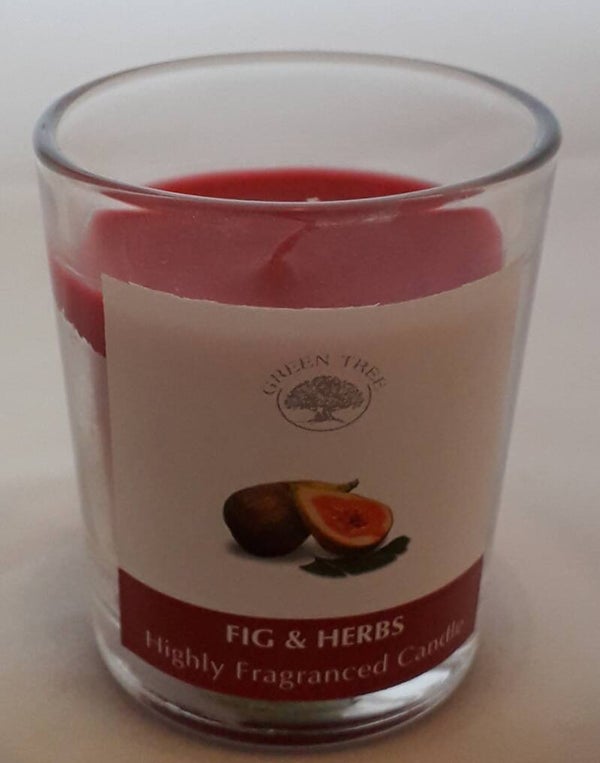 Green Tree geurkaarsje - Fig & Herbs.