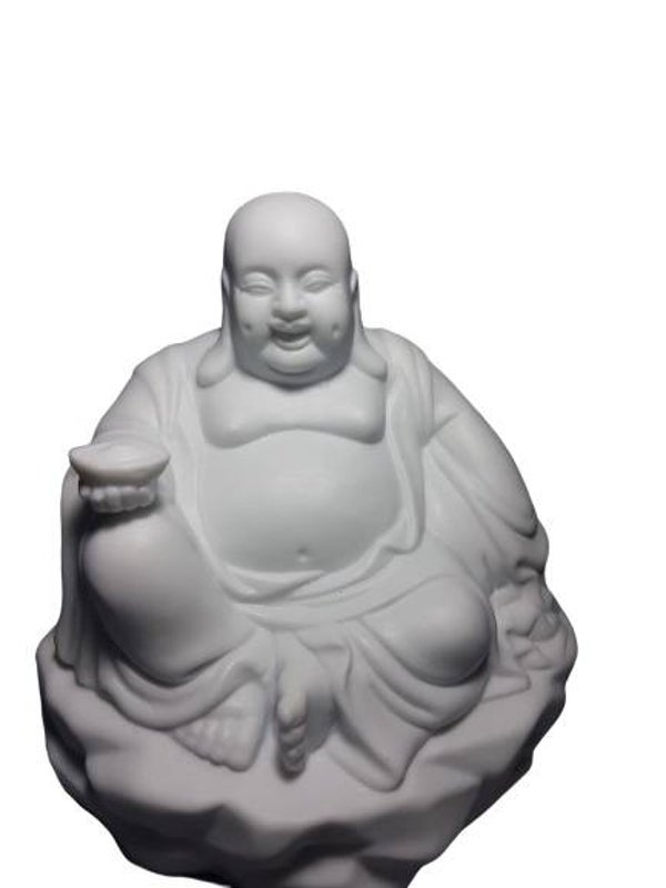 Oliebrander - Blije boeddha.