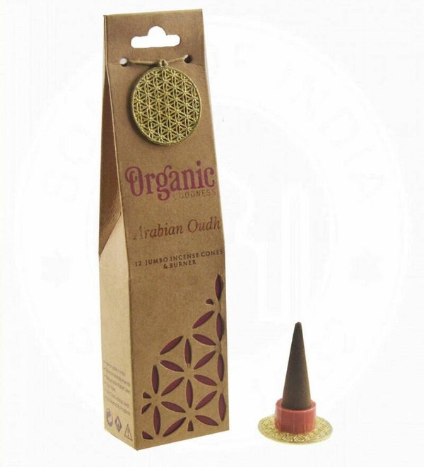 Organic Goodness Cones - Arabian Oudh.