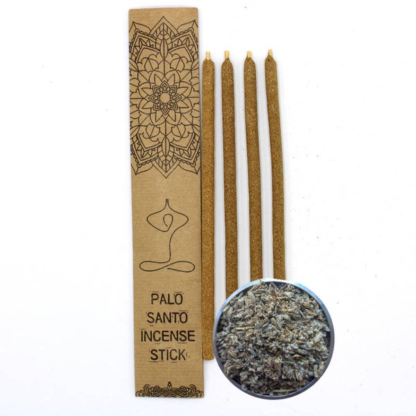 Premium handgerolde wierookstokjes - Palo Santo & Wiracoa.
