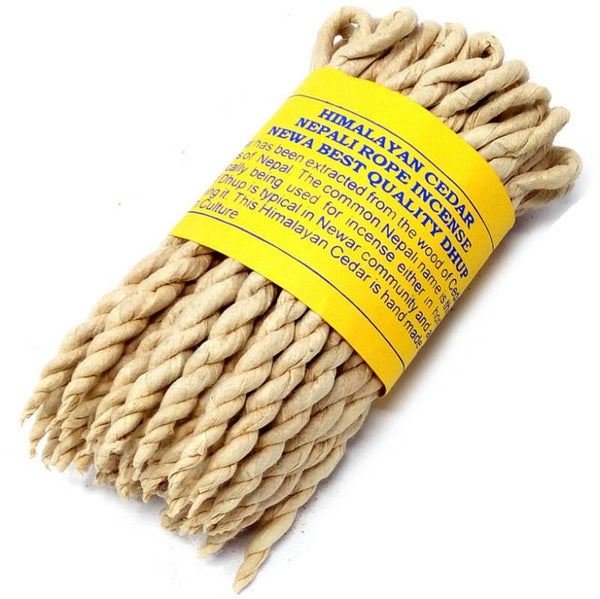 Pure herbal rope incense - Ceder.