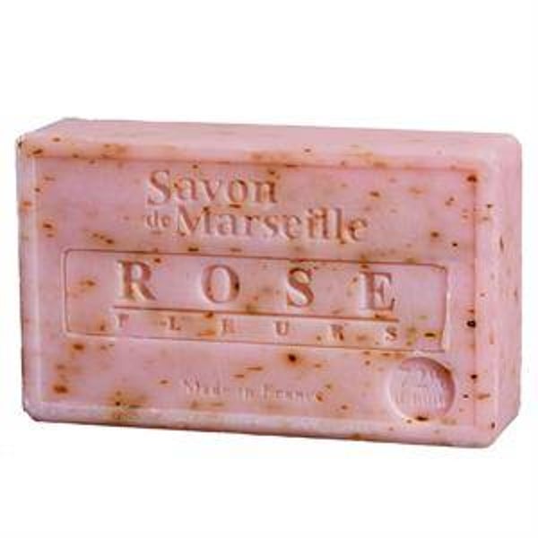 Savon de Marseille - Rose Fleurs. (Rozenbloemen)