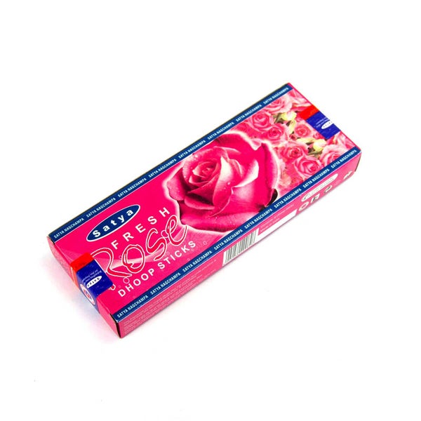 Satya Dhoop Sticks - Fresh Rose.