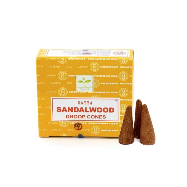 Satya Cones - Sandalwood.