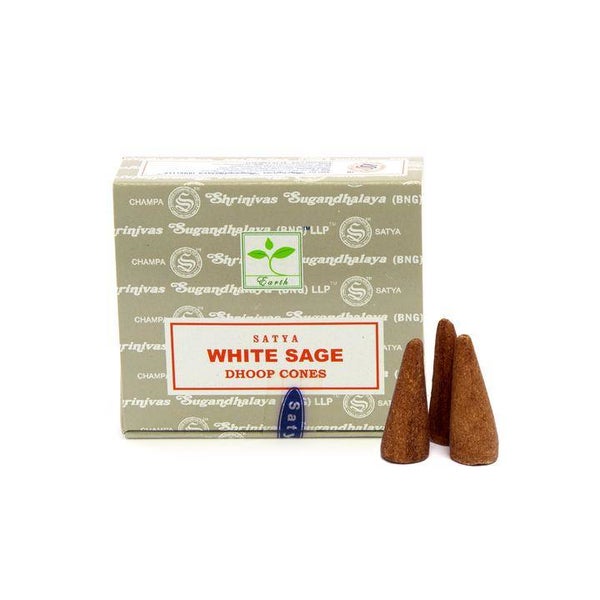 Satya Cones - White Sage.