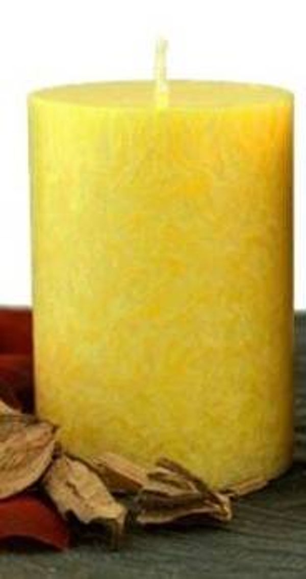 Stearine kaars - SUNSET. (1)