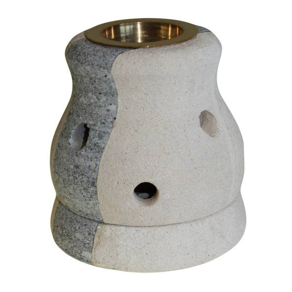 Zandstenen Oliebrander - Combo Shaped.