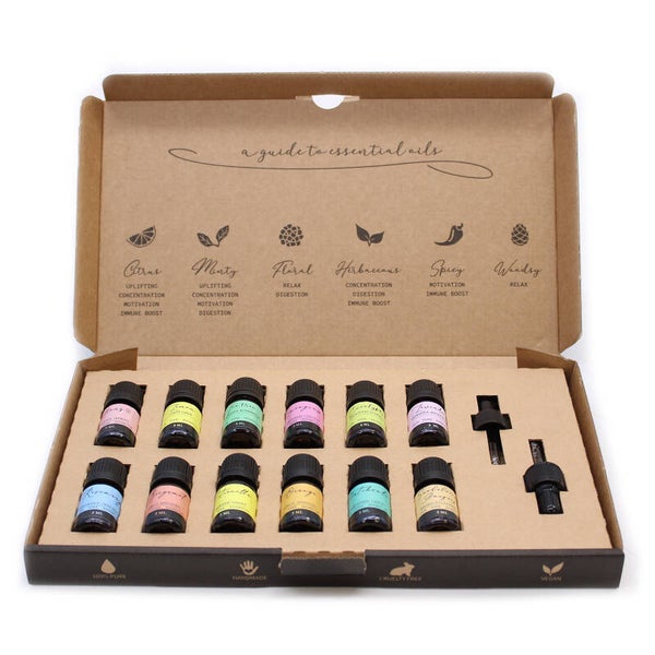 Aromatherapie Etherische Olie Set - De Top 12.