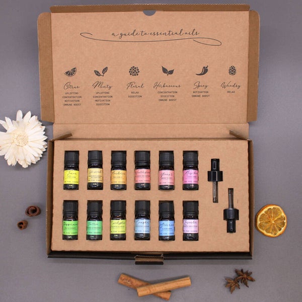 Aromatherapie Etherische Olie Set - Starters set.