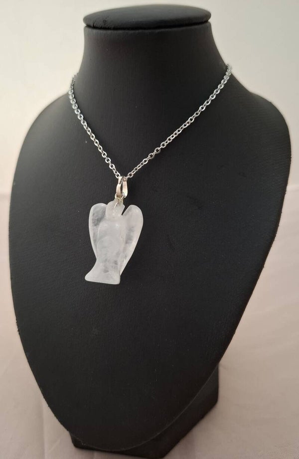 Divine Angel Pendant Necklace - Bergkristal.