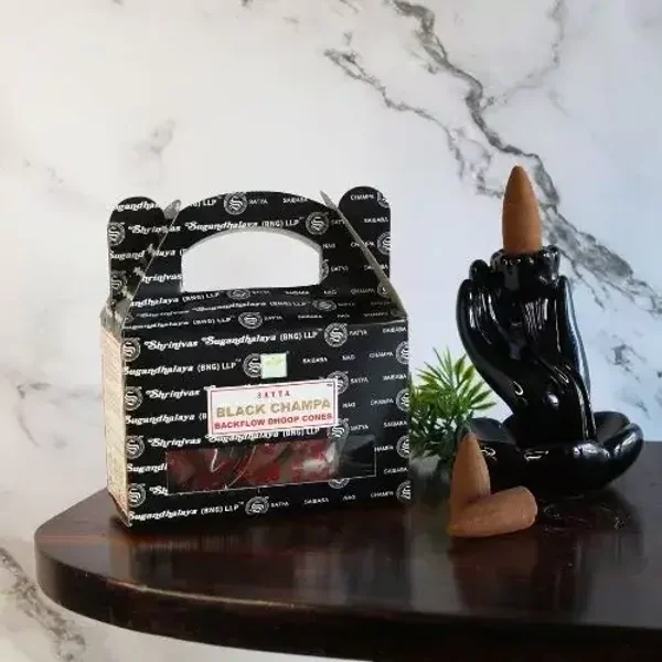 Satya Backflow - Black Champa.