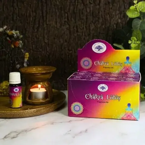 Green Tree Geurolie - Chakra Lotus.