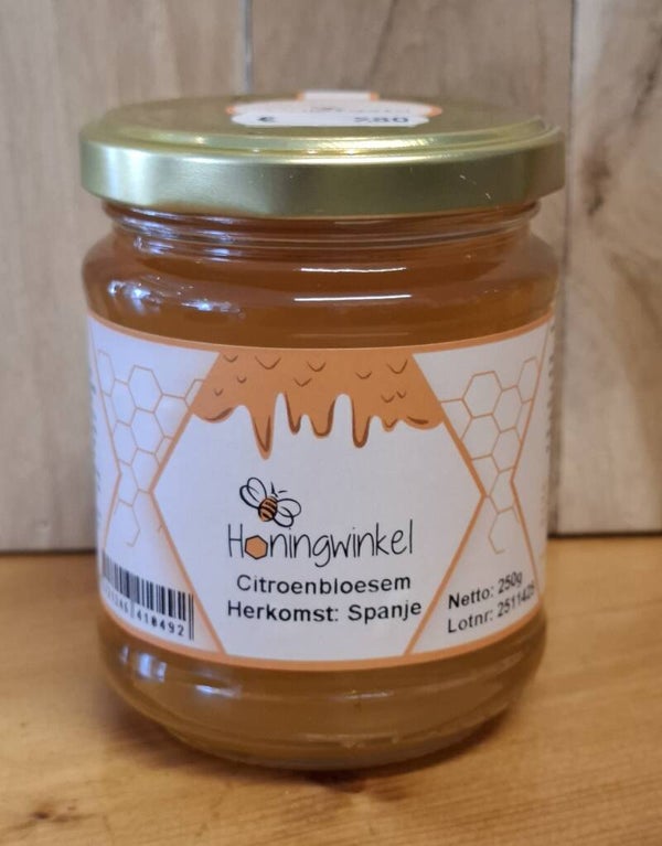 Citroenbloesem honing.