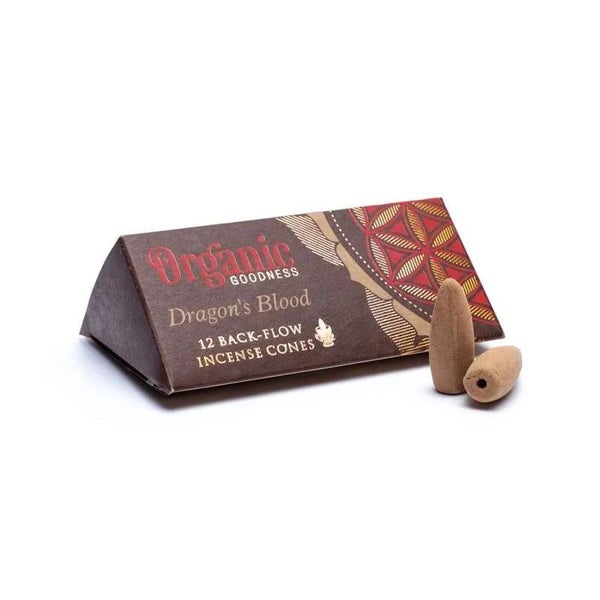Organic Goodness backflow wierookkegels - Dragon's blood.