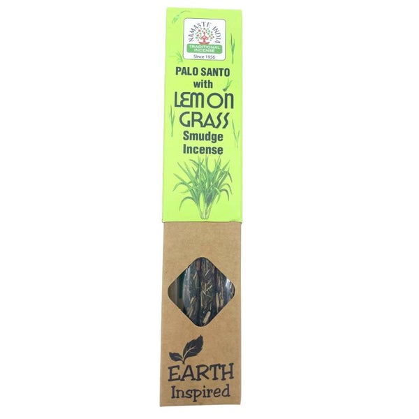 Earth Inspired Smudge Incense - Palo Santo with Lemongrass.
