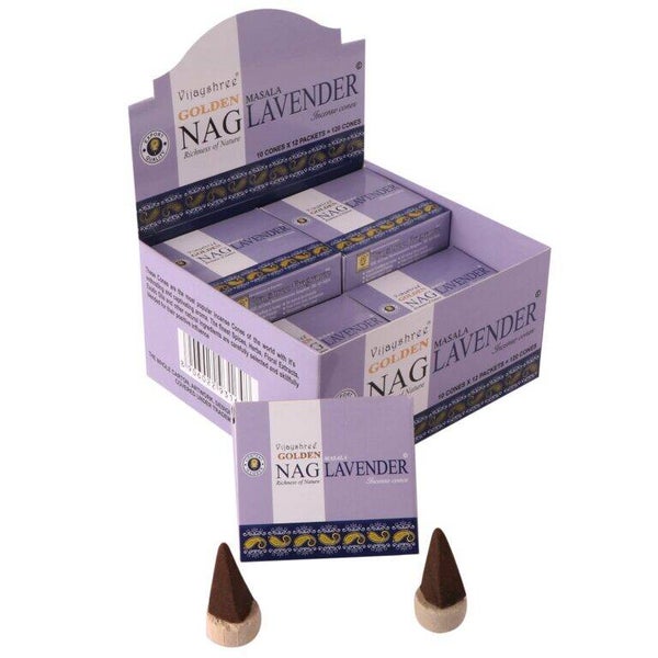 Golden Nag Cones - Lavender.