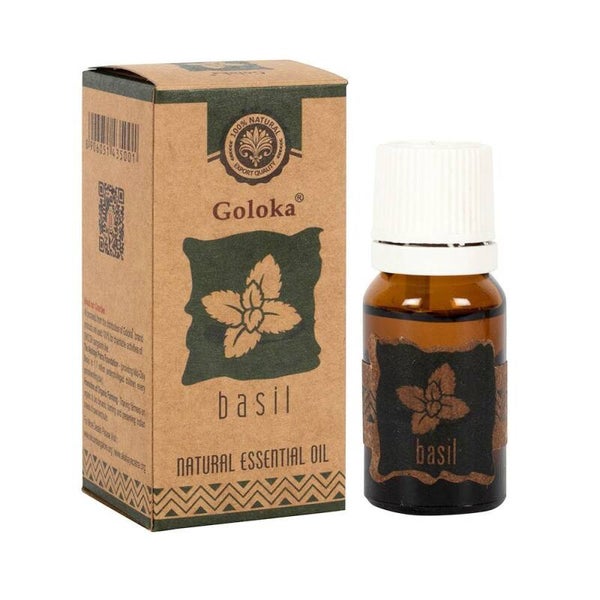 Goloka Natural Essential Oil - Basil.