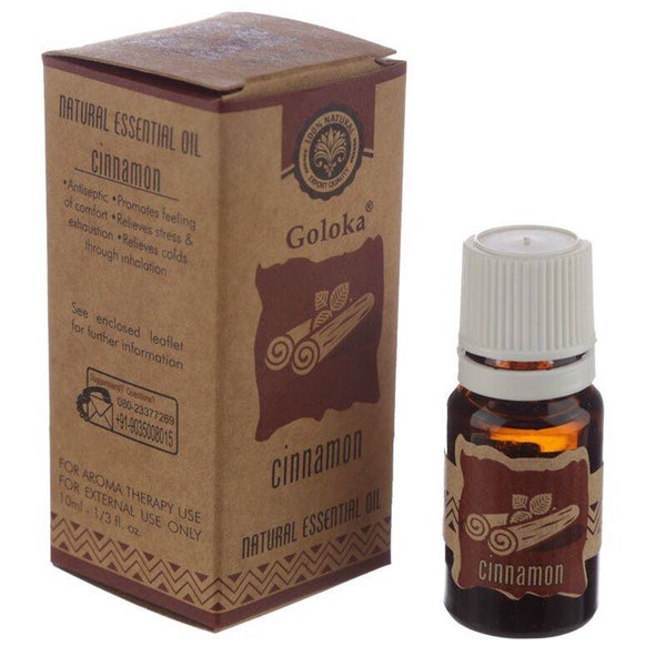 Goloka Natural Essential Oil - Cinnamon.