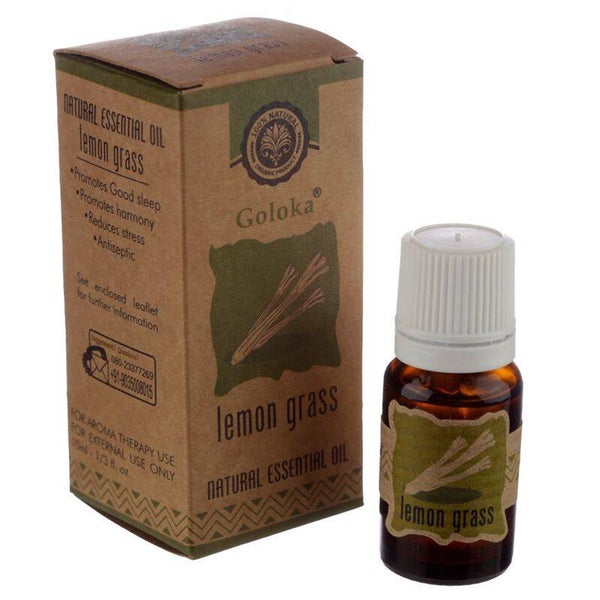 Goloka Natural Essential Oil - Lemongrass.