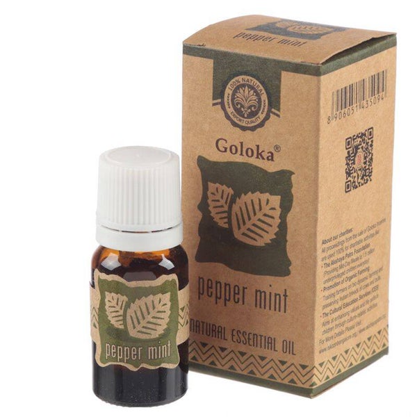 Goloka Natural Essential Oil - Peppermint.
