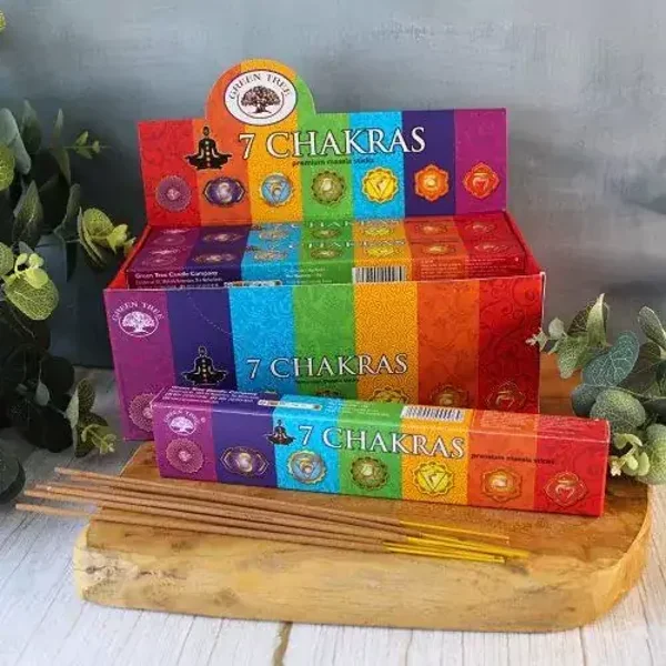 Green Tree - 7 Chakra's Natural Incense.