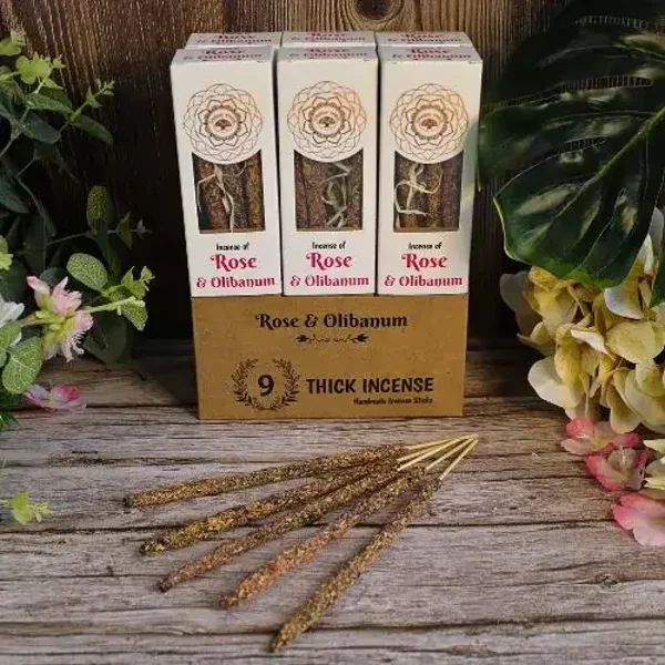 Green Tree botanische wierook - Rose & Olibanum.