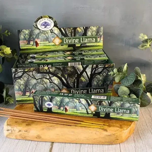 Green Tree - Divine Llama.